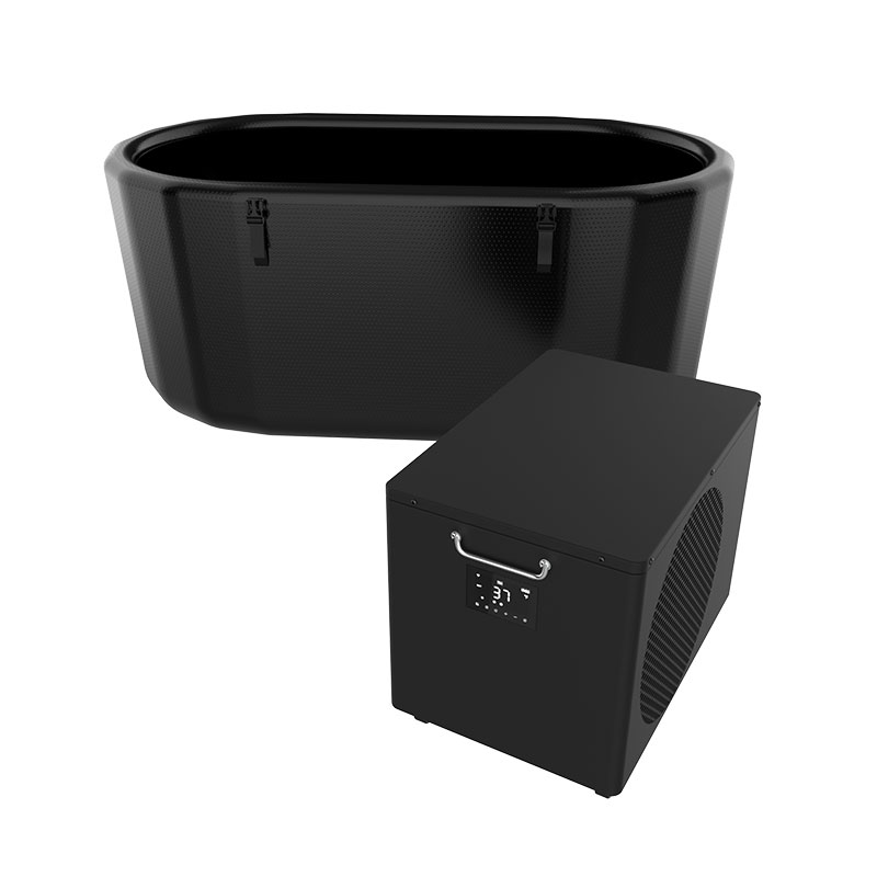 Grande piscina de mergulho frio inflável