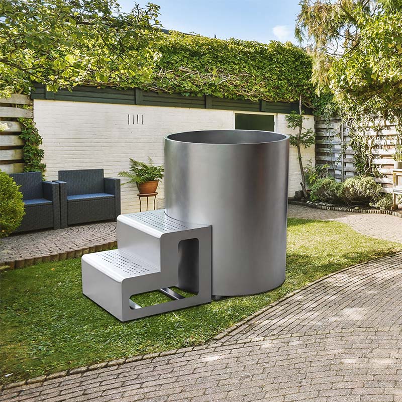 Banheira de aço inoxidável