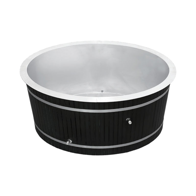 Banheira de imersão fria de madeira