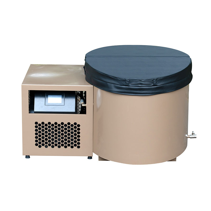 Banheira de imersão fria em aço inoxidável 304 Champagne Gold