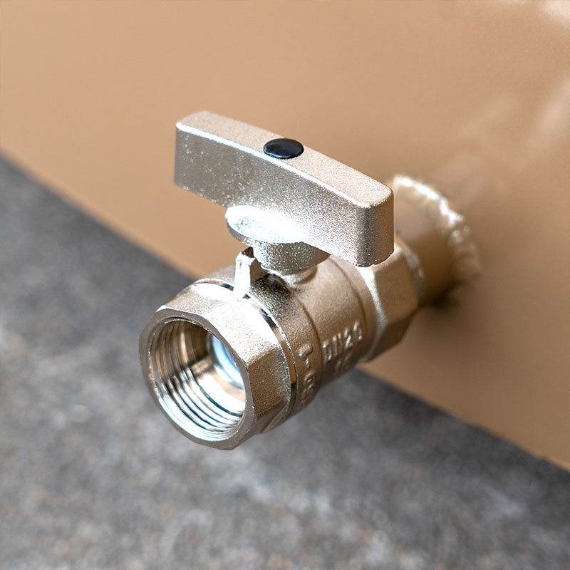 Banheira de imersão fria em aço inoxidável 304 Champagne Gold