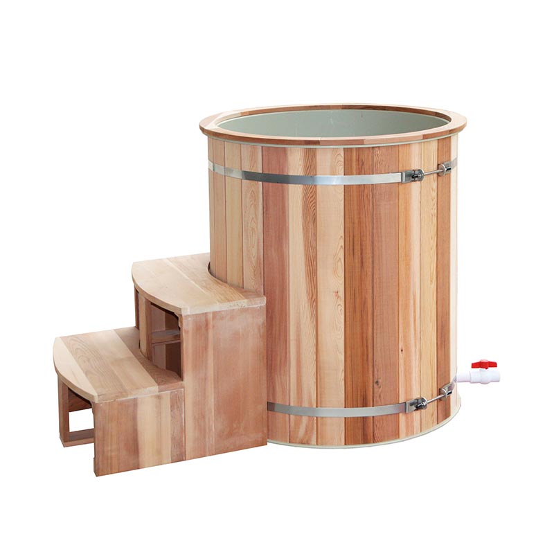 Barril de mergulho frio aromático para spa e bem-estar