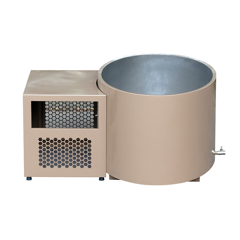 Banheira de imersão fria em aço inoxidável 304 Champagne Gold