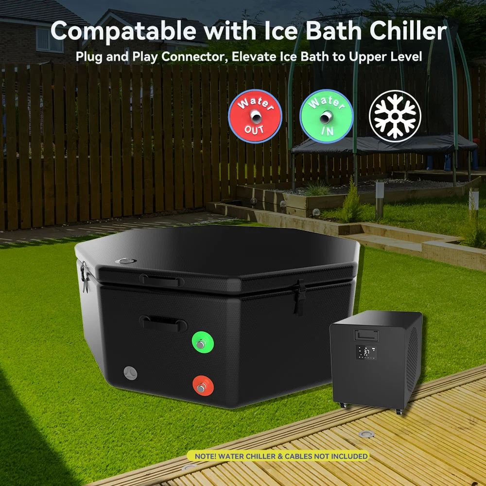 Octagon Cold Plunge Pod For Cold Plunge Chiller