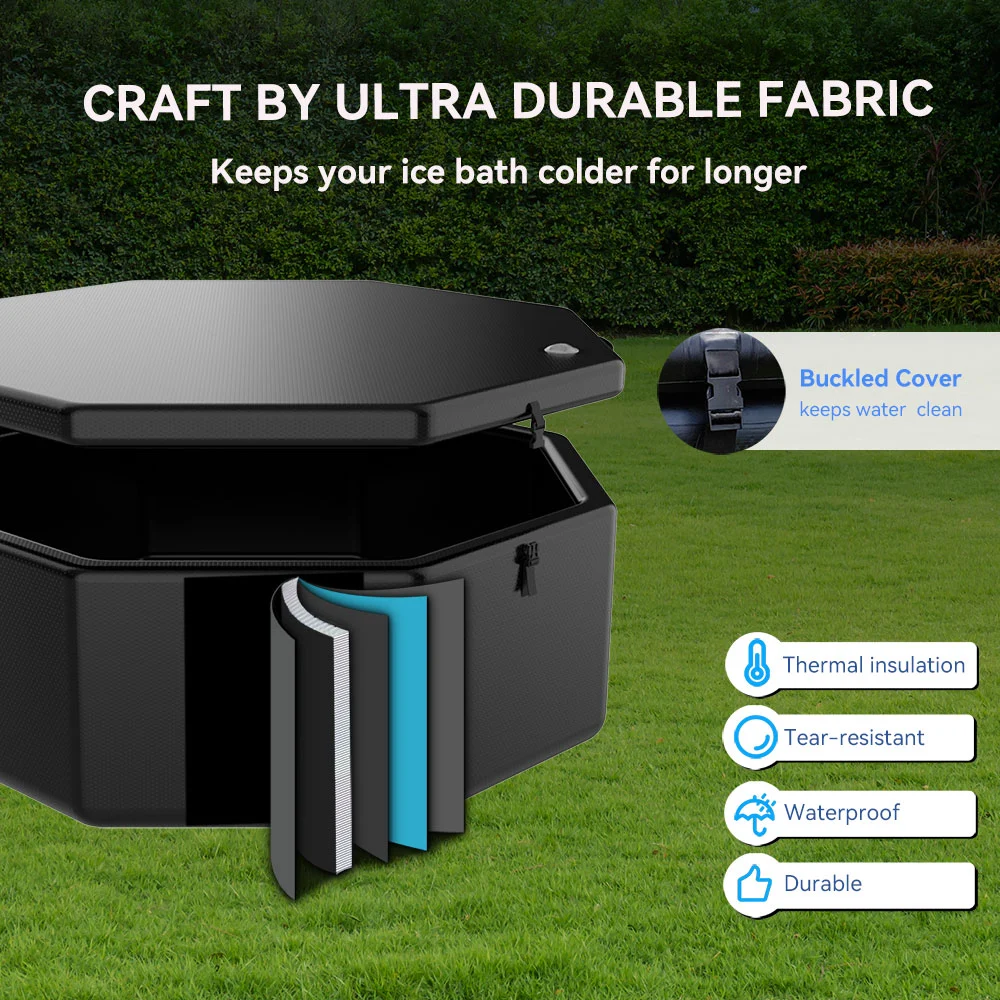 Octagon Cold Plunge Pod For Cold Plunge Chiller