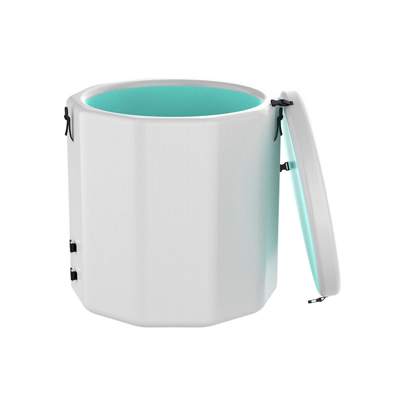 Banheira inflável de queda de gelo para recuperação de banho frio